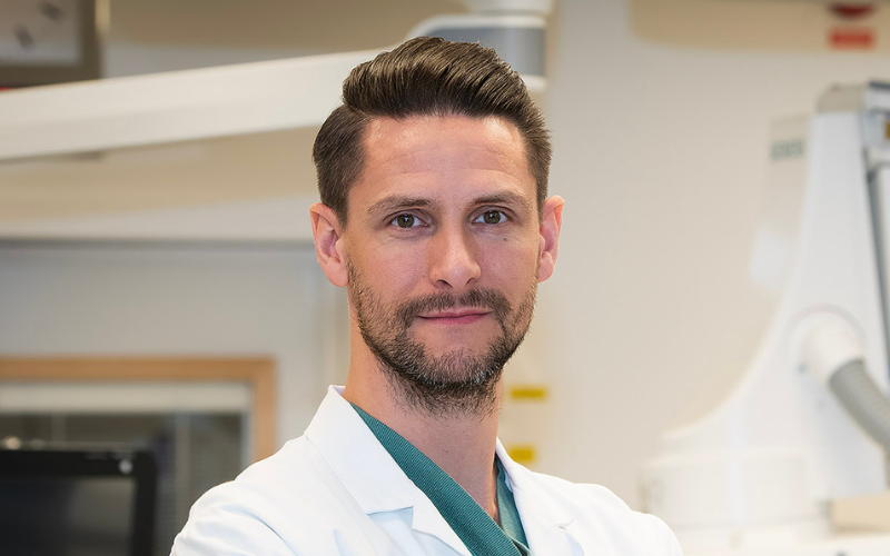 Kärlkirurg David McGreevy